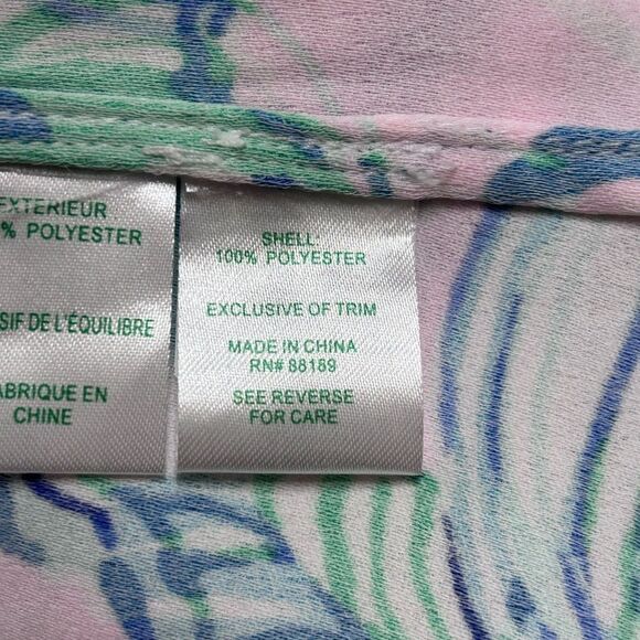 Lilly Pulitzer Nala Soft Shift Dress Party Thyme - Picture 8 of 8